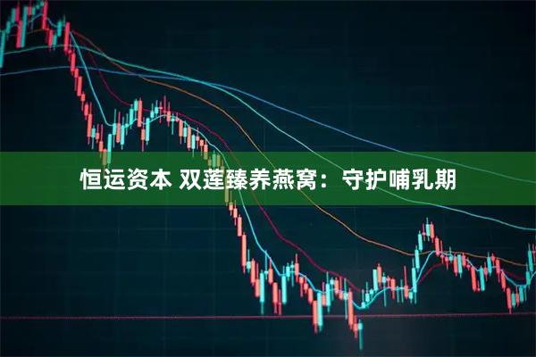 恒运资本 双莲臻养燕窝：守护哺乳期